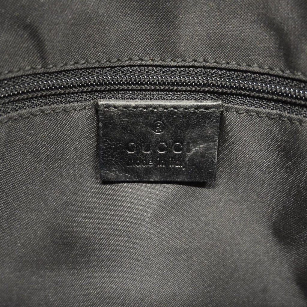 Gucci Shoulder Bag GG Canvas 001 Black Silver — view 5
