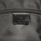 Gucci Shoulder Bag GG Canvas 001 Black Silver — view 5