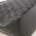 Gucci Shoulder Bag GG Canvas 001 Black Silver — view 6