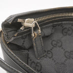 Gucci Shoulder Bag GG Canvas 001 Black Silver — view 7
