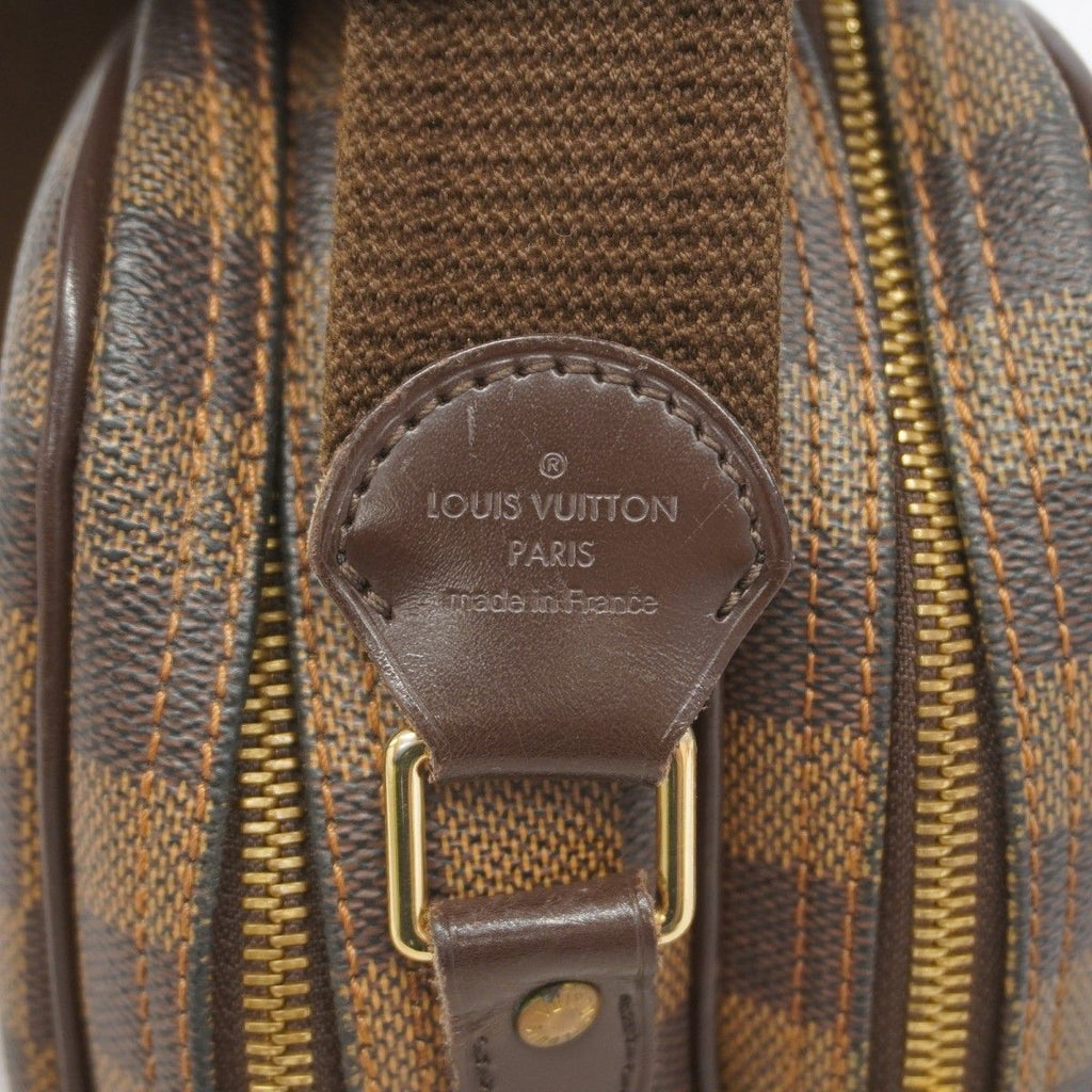 Louis Vuitton Shoulder Bag Damier Reporter PM Ebene — view 5