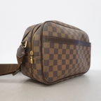 Louis Vuitton Shoulder Bag Damier Reporter PM Ebene — view 2