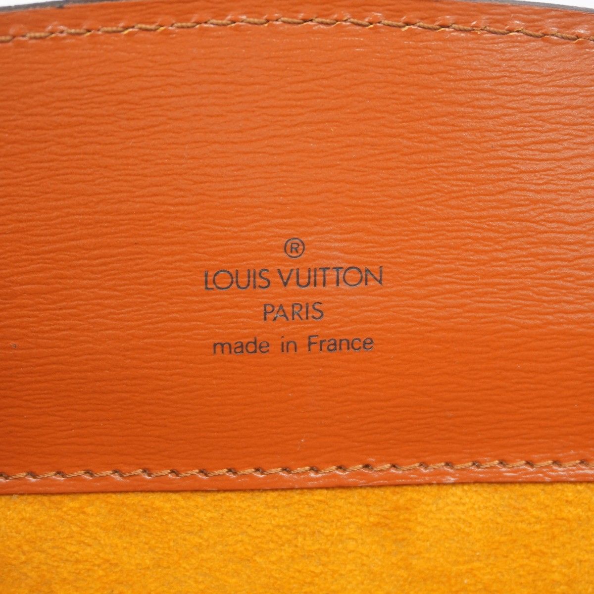 Louis Vuitton Shoulder Bag Epi Cluny Kenya Brown — view 5