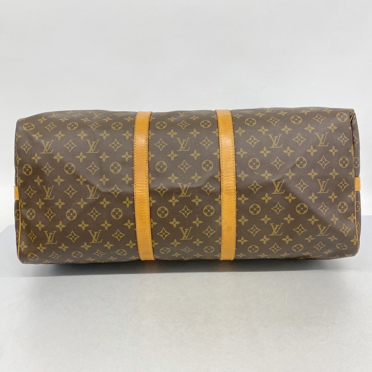 Louis Vuitton Boston Bag Monogram Keepall Bandouliere 60 Brown — view 3