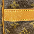 Louis Vuitton Boston Bag Monogram Keepall Bandouliere 60 Brown — view 5