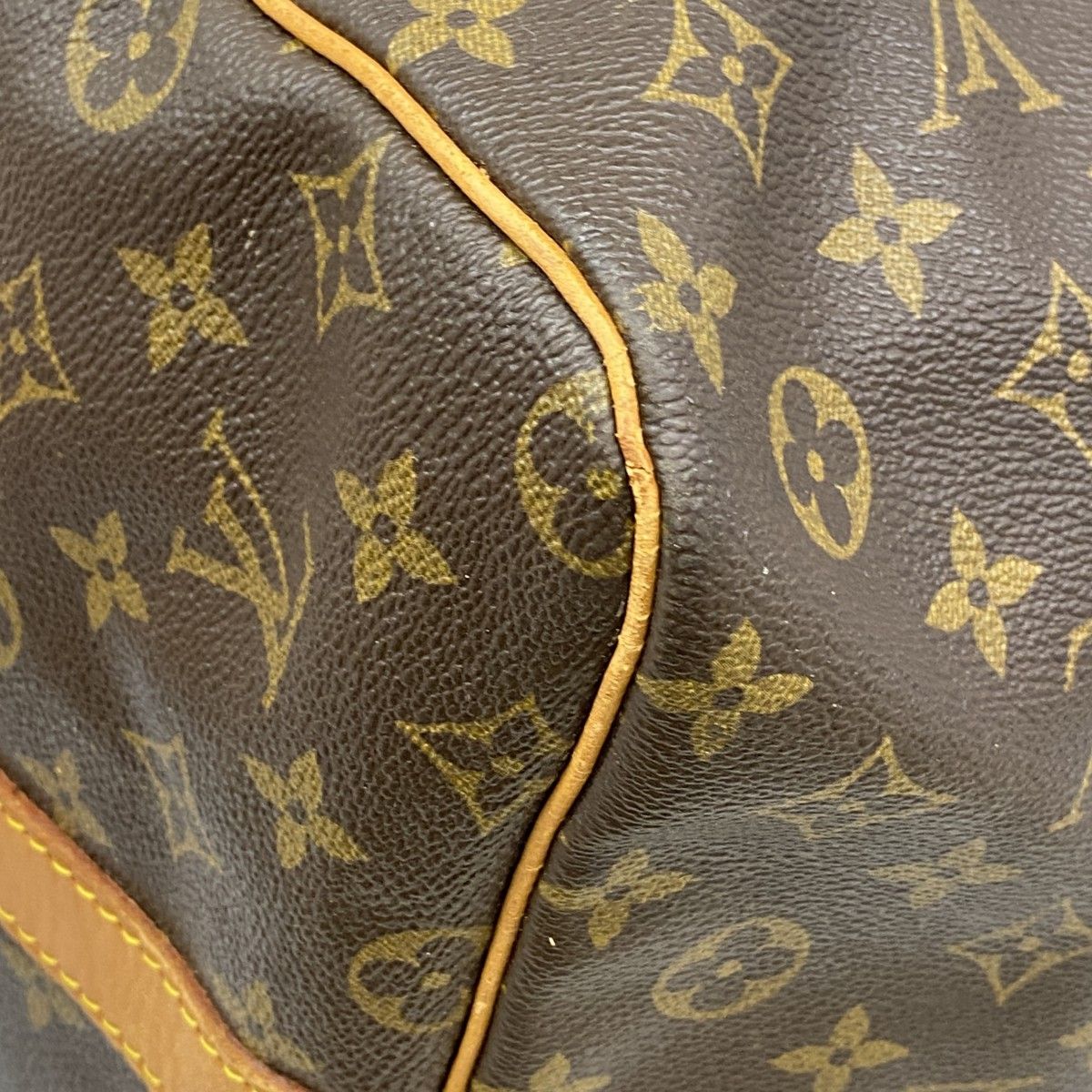 Louis Vuitton Boston Bag Monogram Keepall Bandouliere 60 Brown — view 6