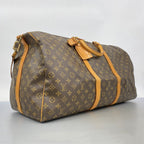 Louis Vuitton Boston Bag Monogram Keepall Bandouliere 60 Brown — view 2