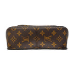 Louis Vuitton Shoulder Bag Monogram Passy Brown Black Cles — view 3