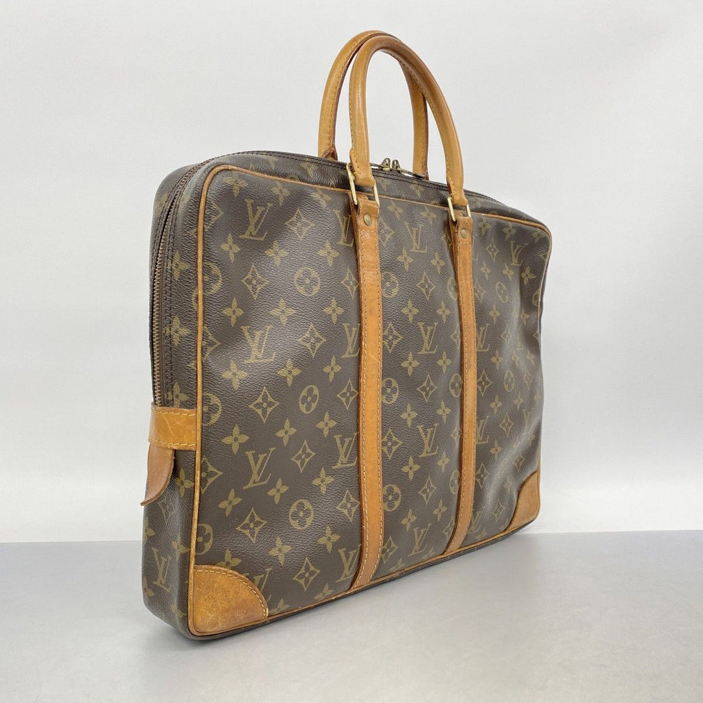 Louis Vuitton Business Bag Monogram Porte Documents Voyage Brown — view 2