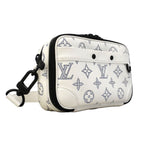 Louis Vuitton Shoulder Bag Monogram Shadow Alpha Wearable Wallet NV White — view 2