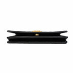 Chanel Shoulder Wallet Boy Caviar Leather Black Gold — view 3