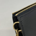 Louis Vuitton Pouch Epi Pochette Soir Noir — view 7