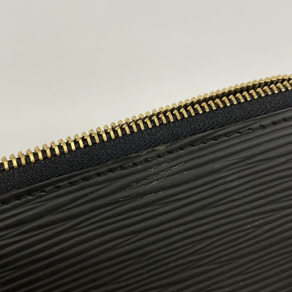 Louis Vuitton Pouch Epi Pochette Soir Noir — view 8