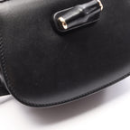 Gucci 2-Way Black Leather Bamboo Shoulder — view 7