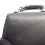 Gucci 2-Way Black Leather Bamboo Shoulder — view 8