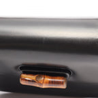 Gucci Vintage Bamboo 2-Way 000 01 Black Leather Shoulder — view 8