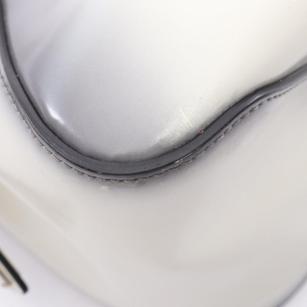 Prada Super Nova Small 2-Way White Navy Leather Shoulder — view 5