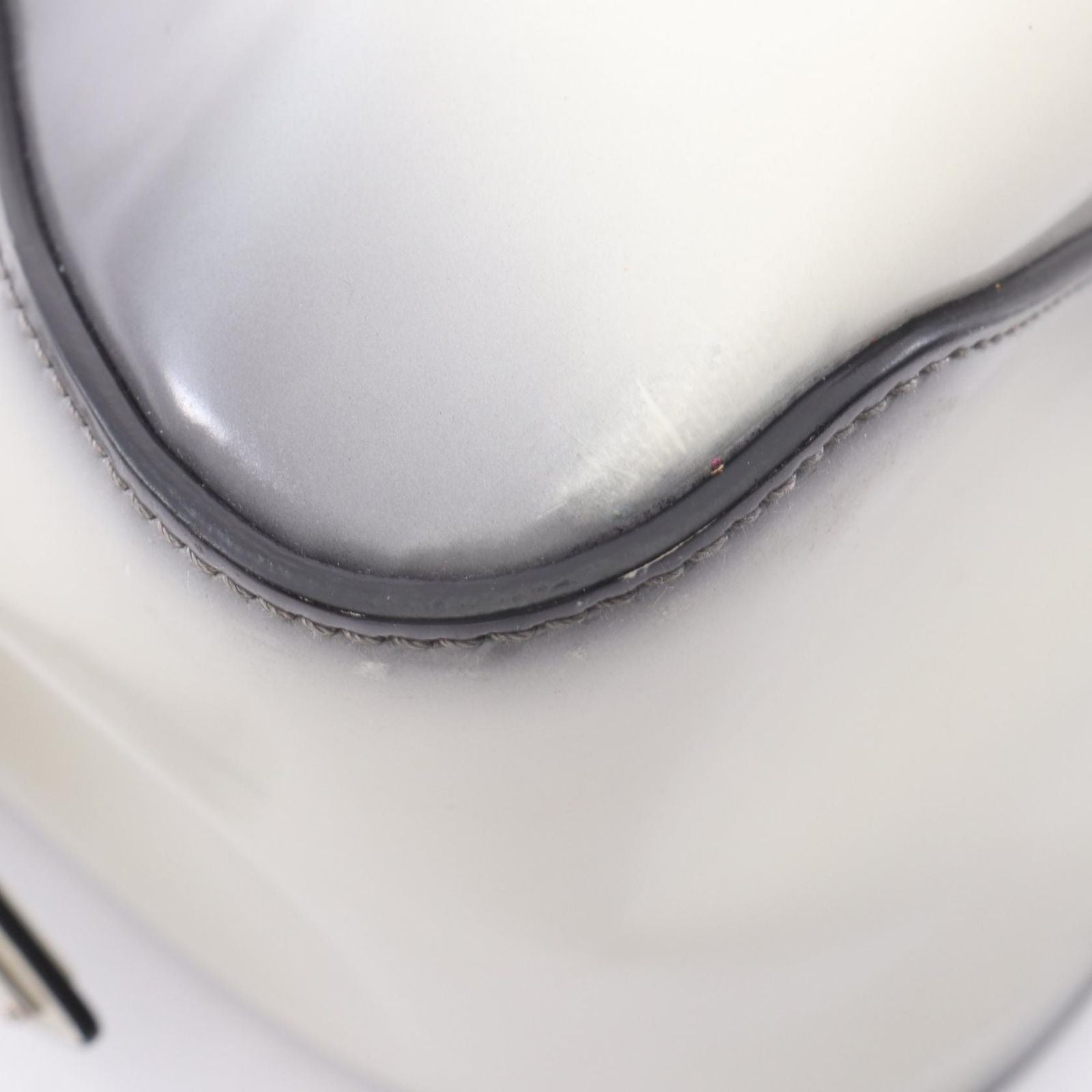 Prada Super Nova Small 2-Way White Navy Leather Shoulder — view 5