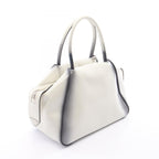 Prada Super Nova Small 2-Way White Navy Leather Shoulder — view 2