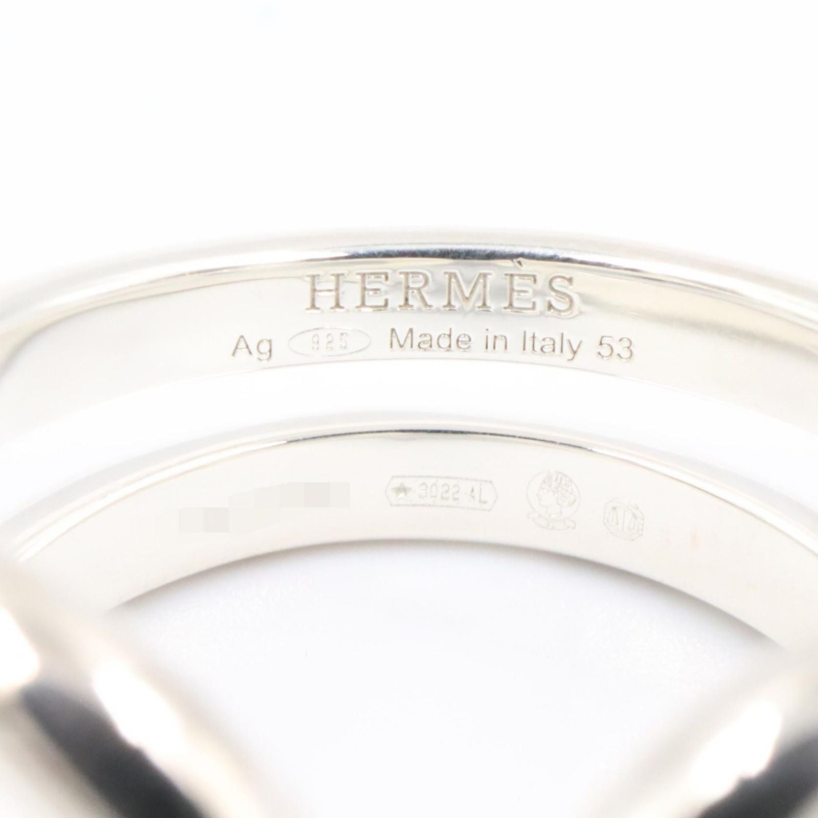Hermes Ring Lima 925 Sterling Silver — view 4