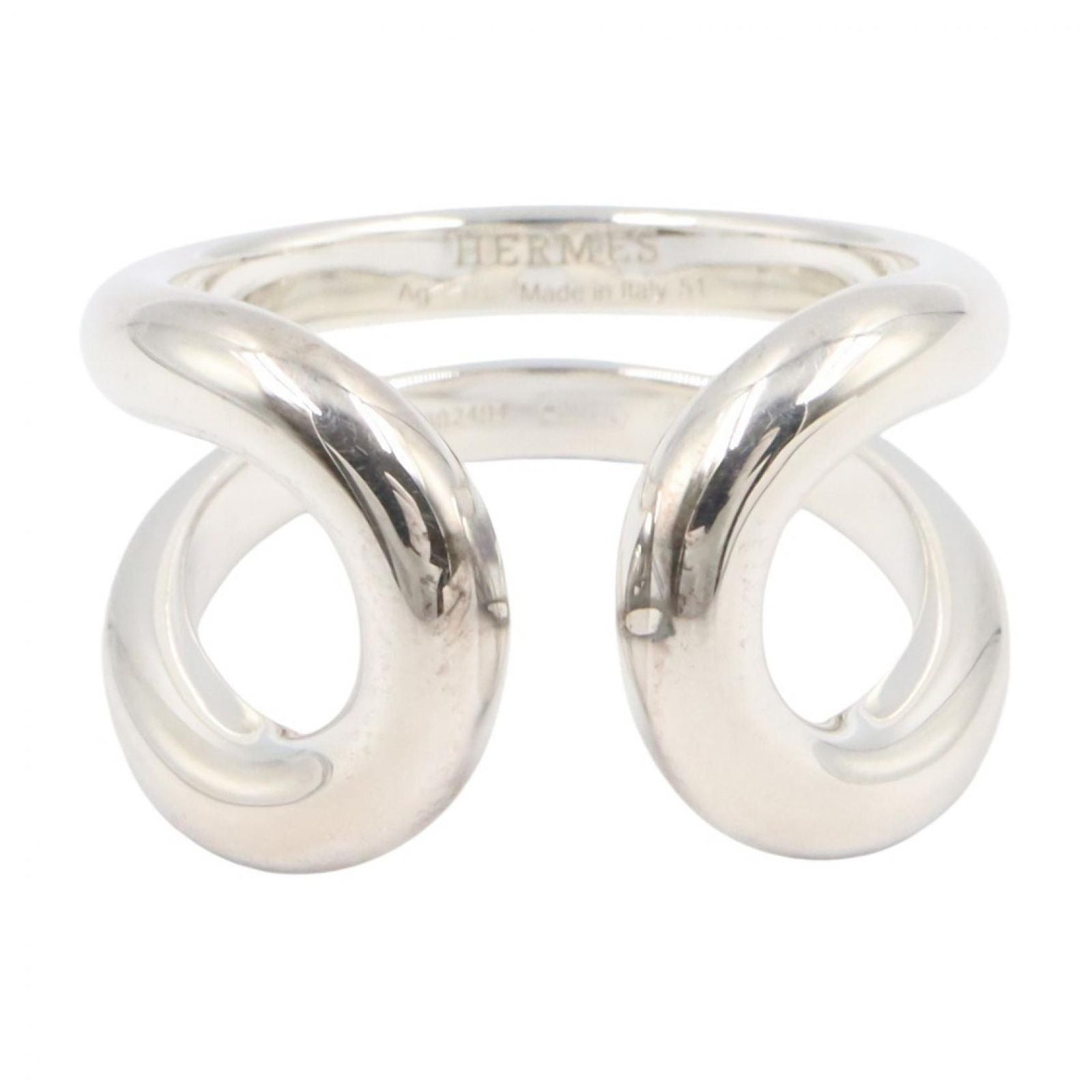 Hermes Ring Lima 925 Sterling Silver — view 2