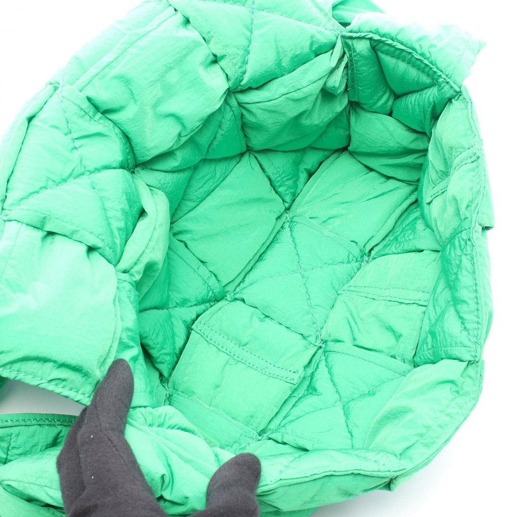 Bottega Veneta Shoulder Bag Padded Tech Cassette Green Nylon — view 3