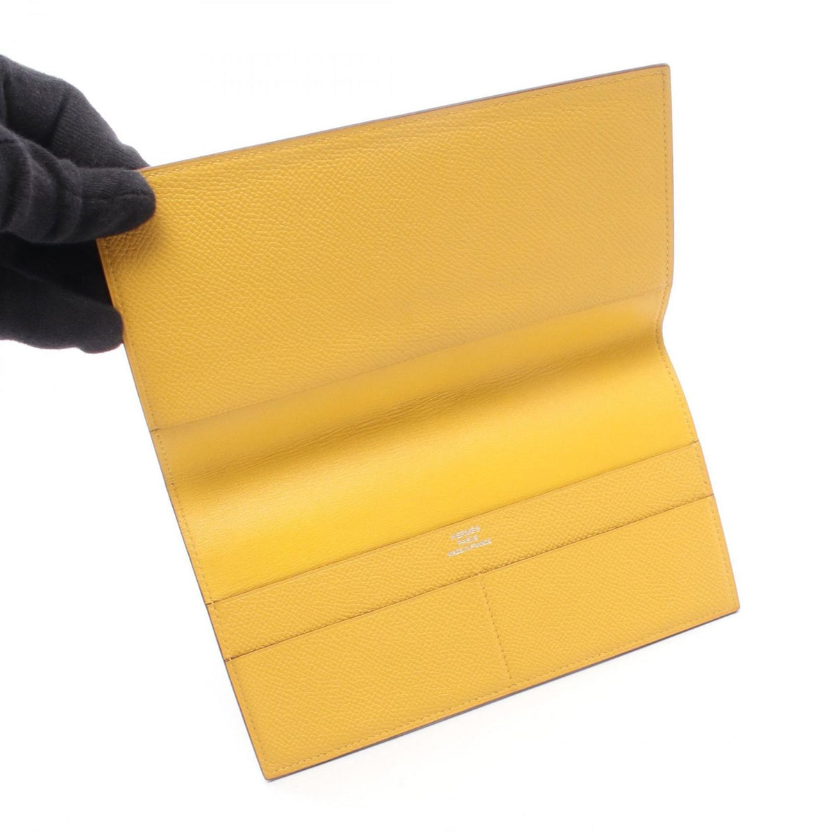 Hermes Bifold Wallet MC2 Fleming Soleil — view 3