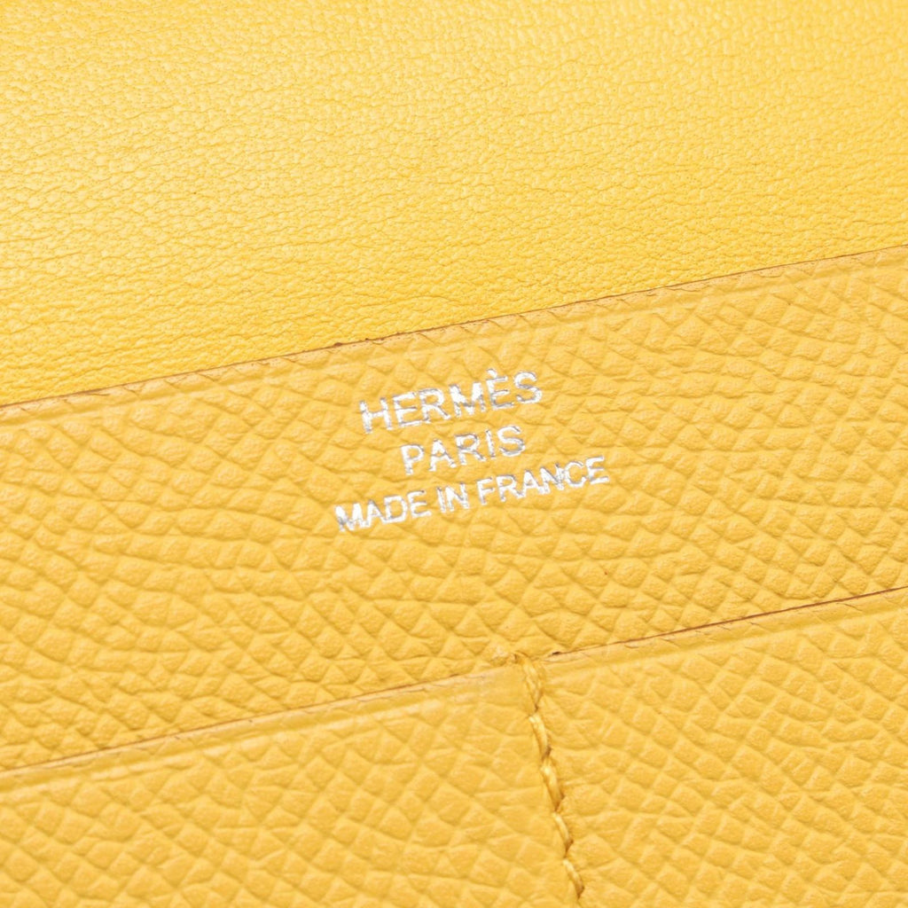 Hermes Bifold Wallet MC2 Fleming Soleil — view 4