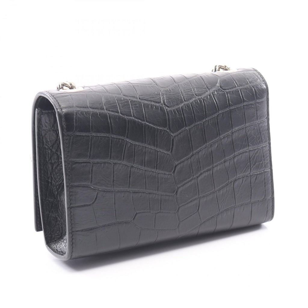 Saint Laurent Paris Shoulder Bag Kate Monogram Croco — view 2