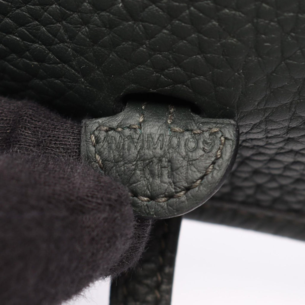 Hermes Shoulder Bag Evelyne TPM Amazon Vert Cipress Leather TPM — view 5