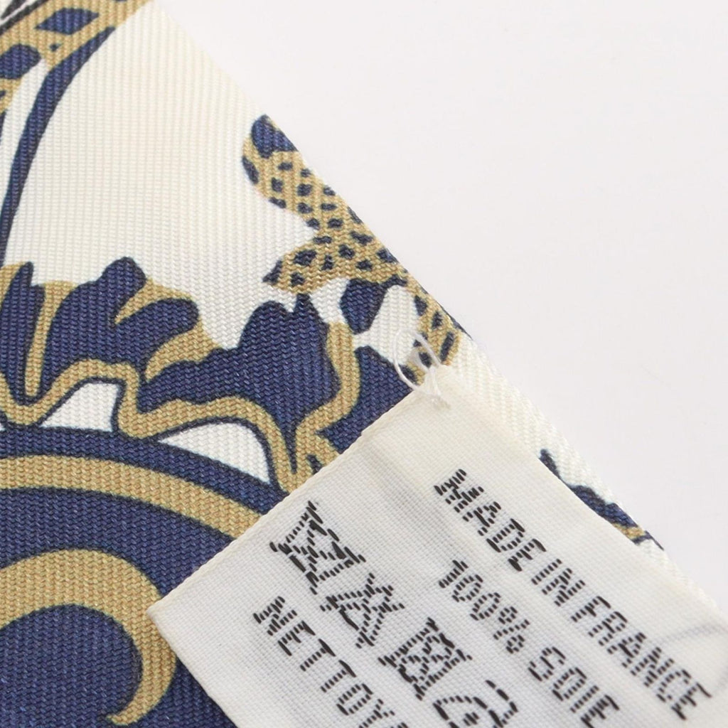 Hermes Scarf Twill Ex Libris Silk — view 7
