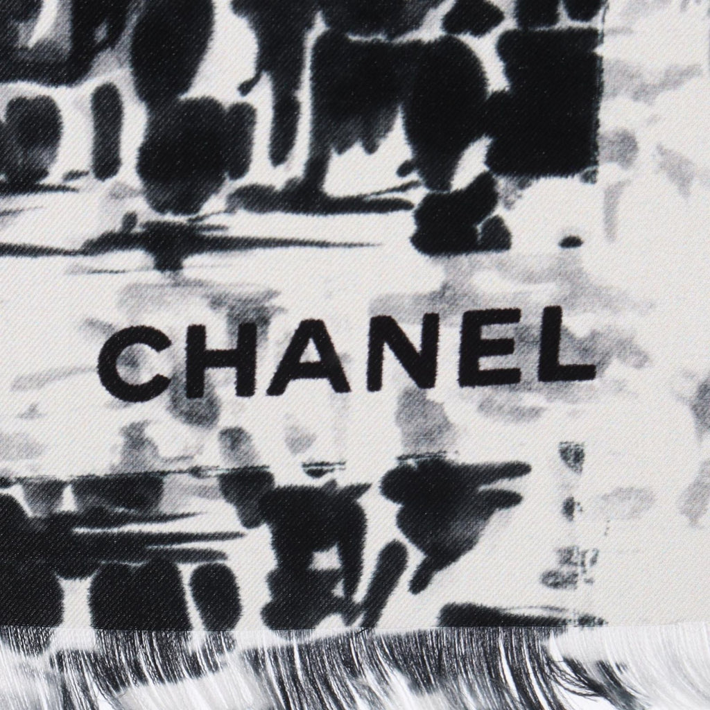 Chanel Scarf CC Logo Silk — view 4