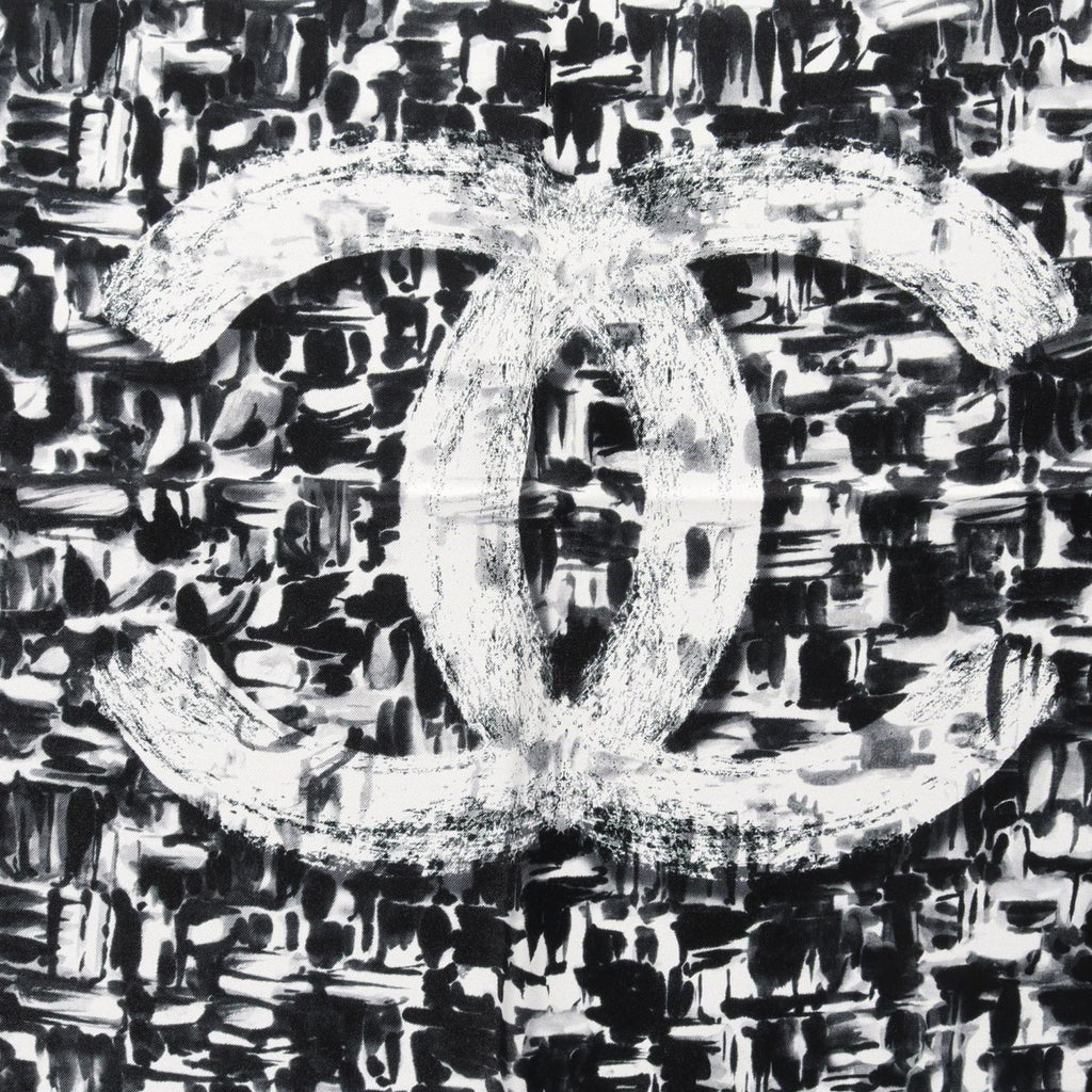 Chanel Scarf CC Logo Silk — view 5