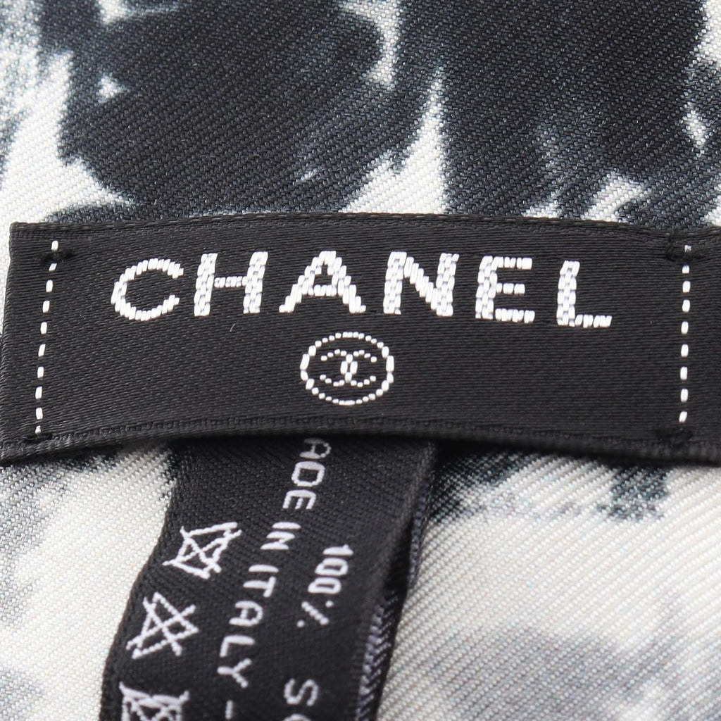 Chanel Scarf CC Logo Silk — view 2