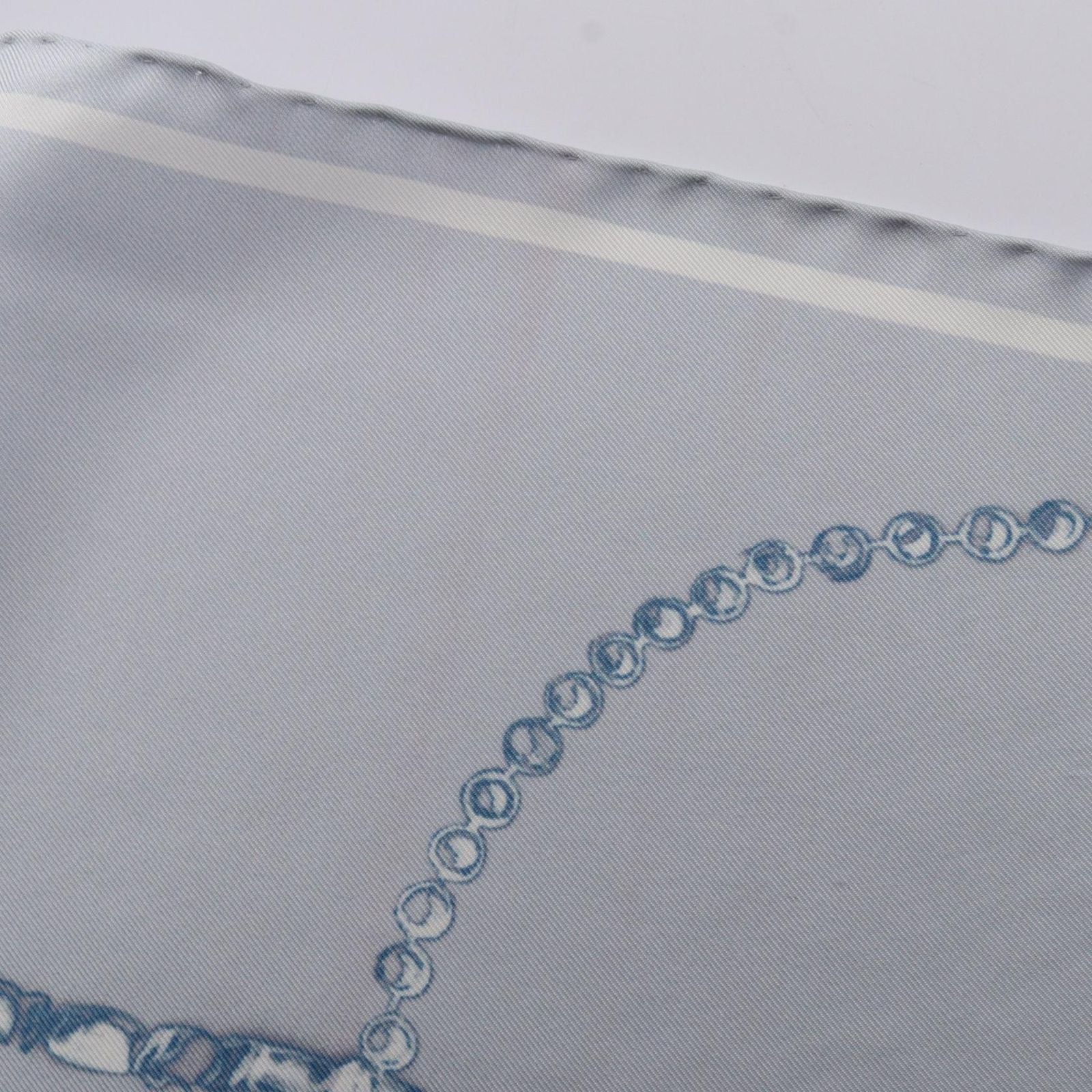 Chanel Scarf CC Logo All Over Silk — view 5