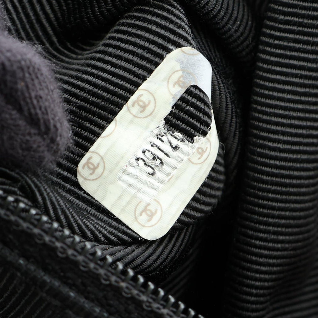 Chanel Backpack Triple Coco Black Caviar Leather — view 5