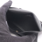 Hermes Coin Case Calvi Black Leather — view 3