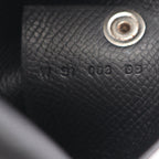 Hermes Coin Case Calvi Black Leather — view 6