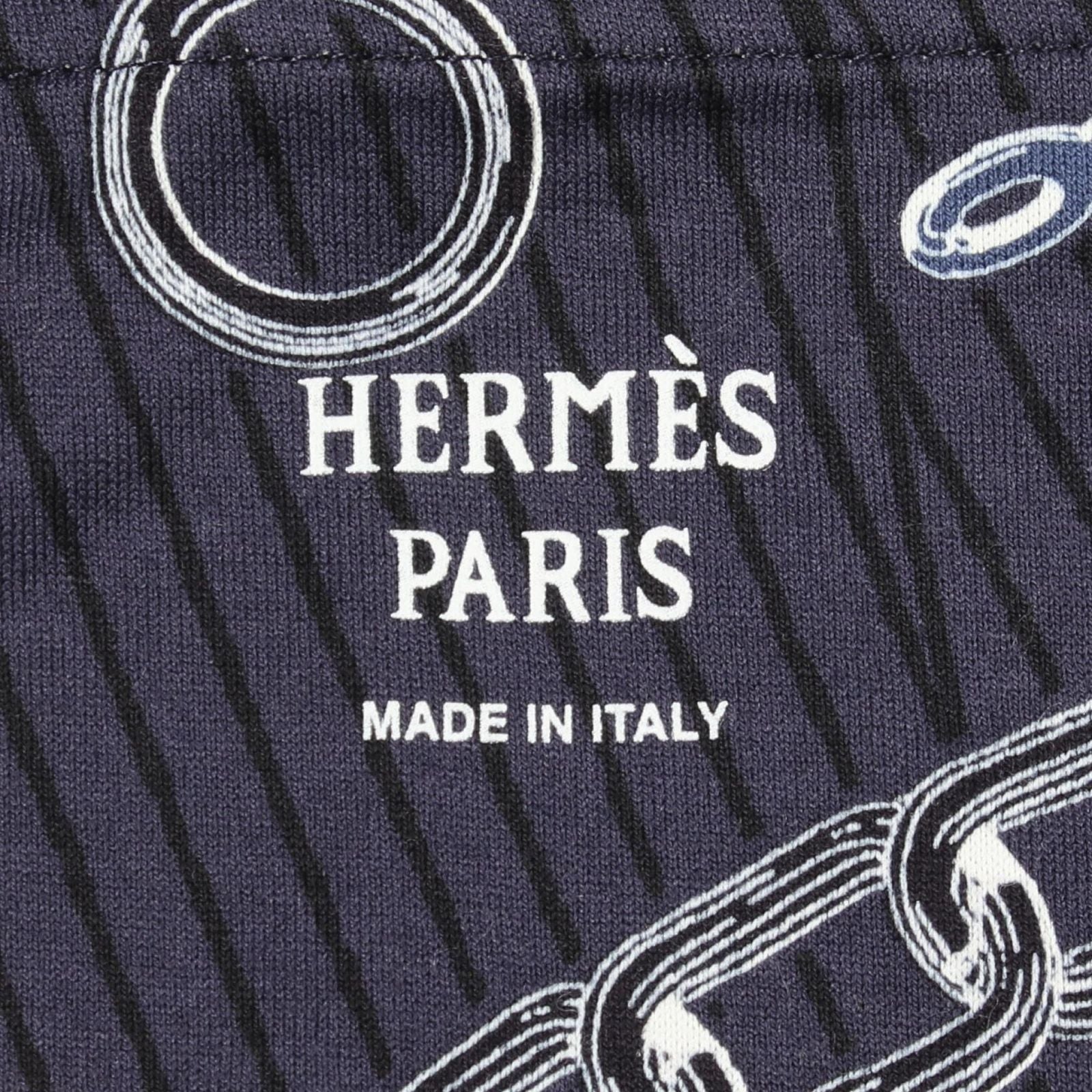 Hermes Short Sleeve T-Shirt Effet Kaleidoscope Effect Cotton — view 3
