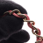Chanel Shoulder Bag Mini Quilted Pink Lambskin Chain — view 8