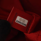 Chanel Shoulder Bag Quilted Red Lambskin Drawstring Bucket Bag AS1801 — view 5