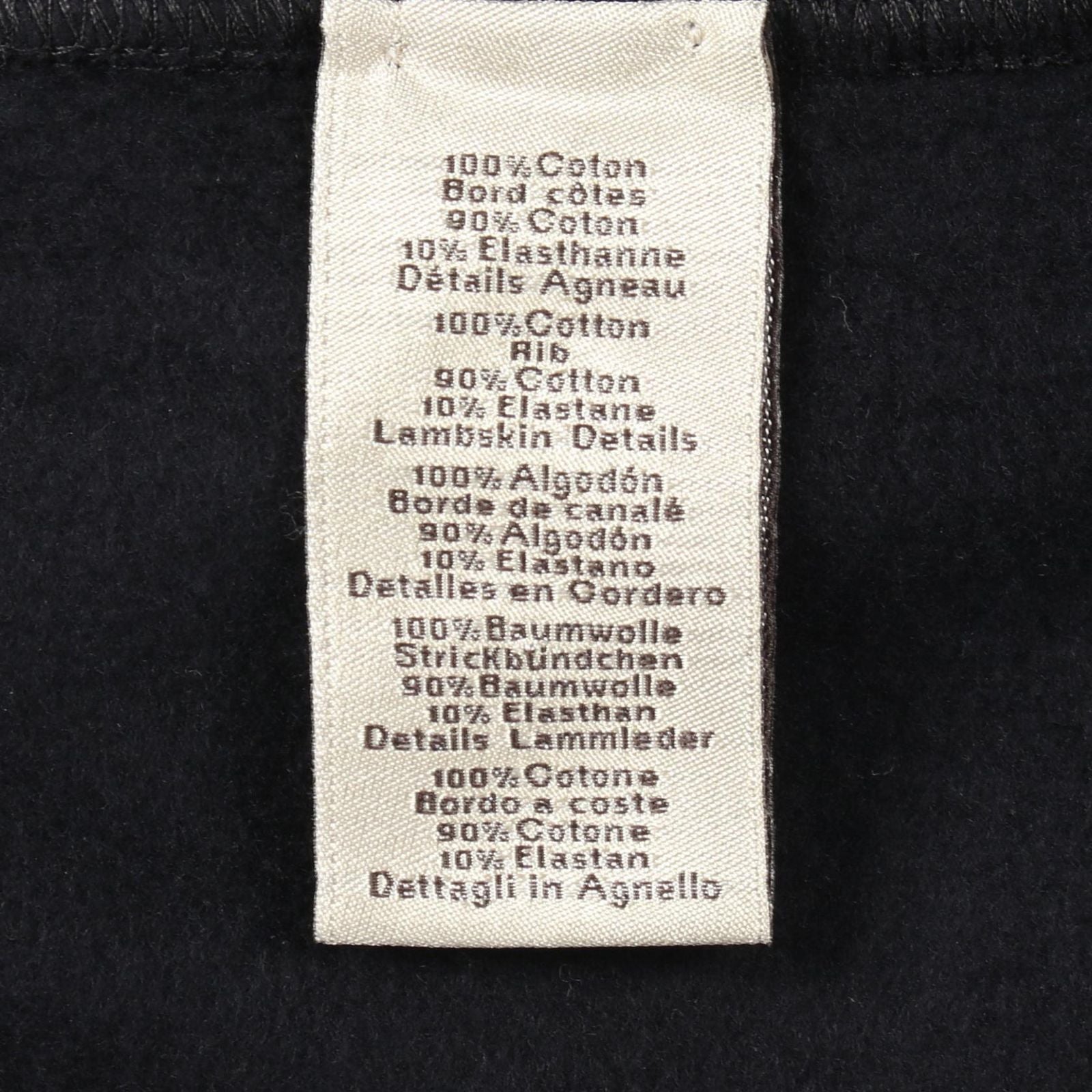 Hermes Sweatshirt Etriers Decales Leather Patch Brushed Lining Cotton — view 4