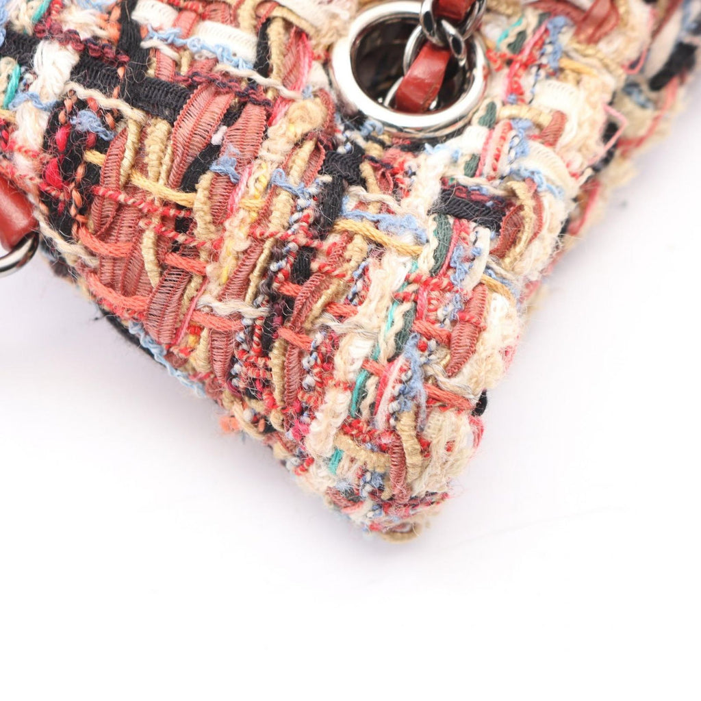Chanel Shoulder Bag Gabriel de Drawstring Chain Multi Fabric Leather de Small — view 7