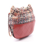 Chanel Shoulder Bag Gabriel de Drawstring Chain Multi Fabric Leather de Small — view 2