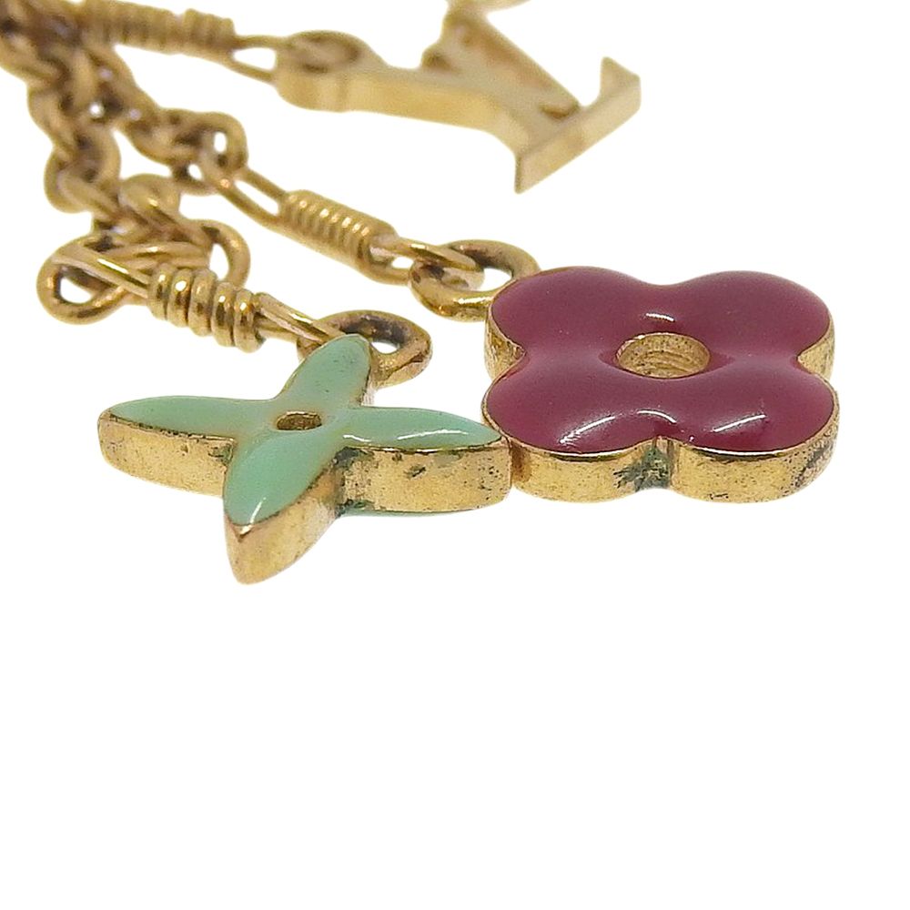 Louis Vuitton Cles All Sweet Monogram Gold Plated Earrings — view 6
