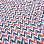 Louis Vuitton Ten Shawl Pattern Navy Cotton Hemp Scarf — view 4