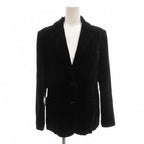 Dior Vintage Velour Tailored Jacket M Fully Lined Black Single TQ