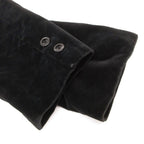 Dior Vintage Velour Tailored Jacket M Fully Lined Black Single TQ — view 6