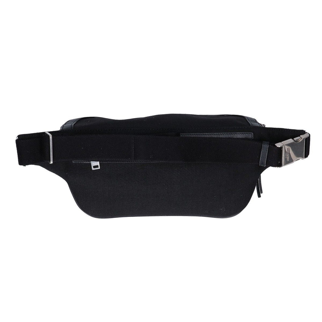 Saint Laurent Paris Canvas Leather Belt — view 3