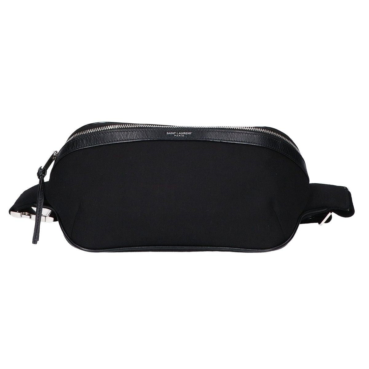Saint Laurent Paris Canvas Leather Belt — view 5